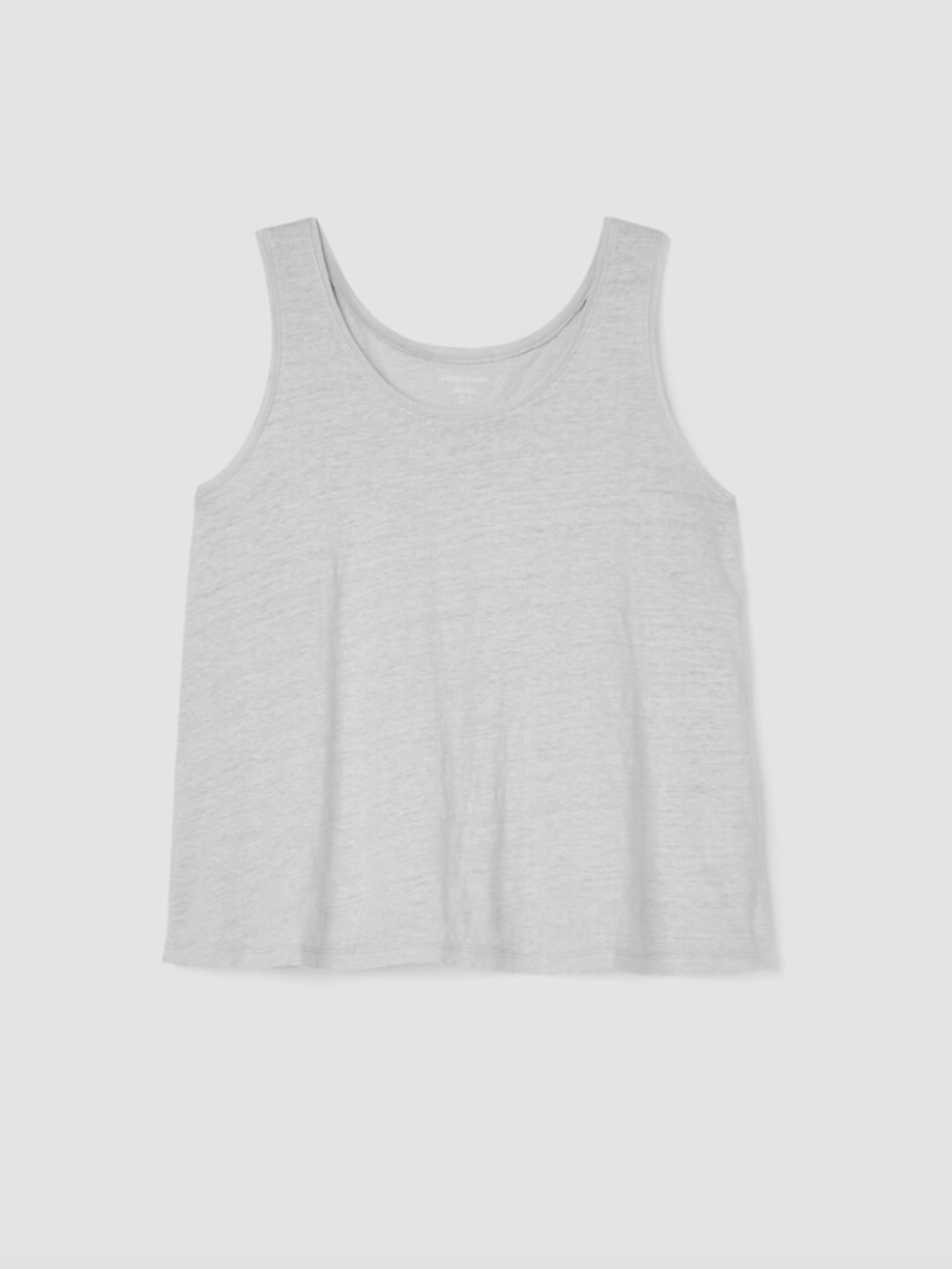 Organic Linen Jersey Scoop Neck Tank